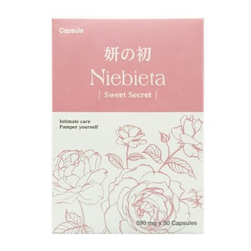 Niebieta 私密舒玫瑰液態膠囊(30粒/盒)【優．日常】