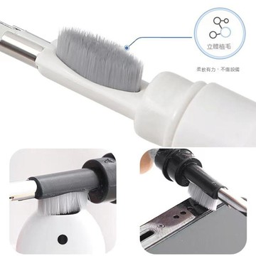 耳機清潔筆 AirPods 藍牙耳機清潔筆 手機清潔 清潔用品 筆電清潔 相機清潔 鍵盤清潔