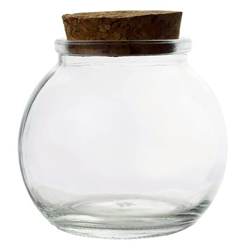 空氣選物 水滴玻璃花瓶 矮瓶 透明  1個  9 x 9 x 6cm