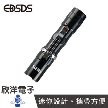 EDSDS 手電筒 迷你LED手電筒 方便收納 3號電池使用(EDS-G738) 小身軀設計 郊遊、登山照明、釣魚超方便