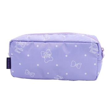 Mother garden Rosette Bear 立體鉛筆盒  紫色  1個