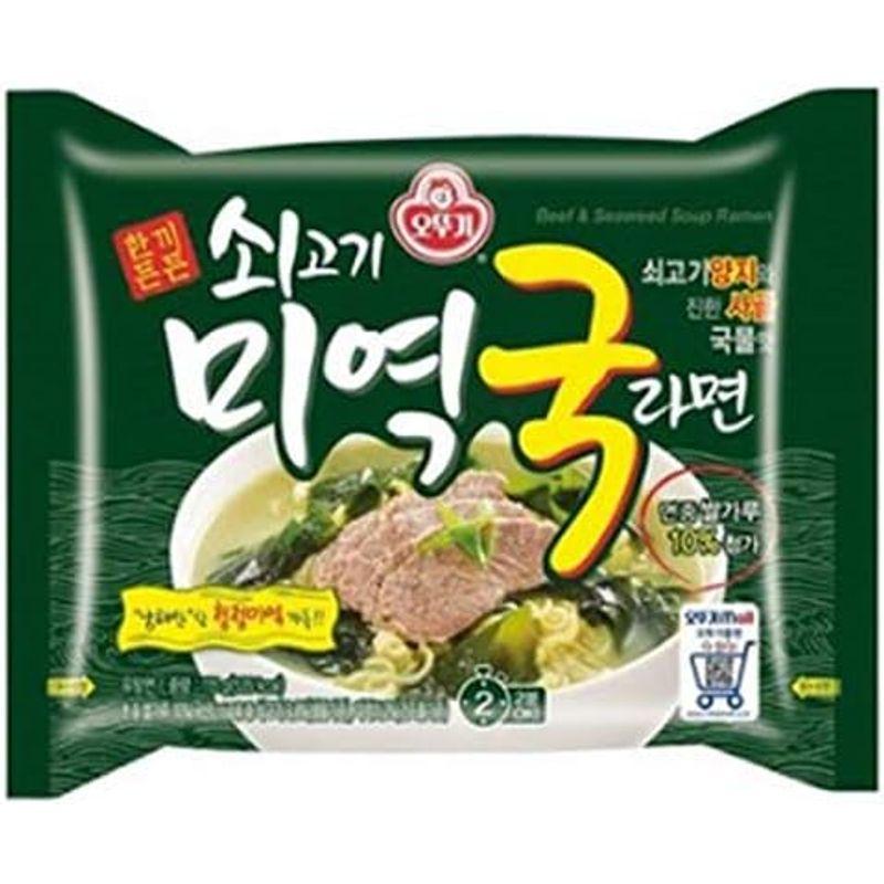 オットギ 牛肉ワカメスープラーメン 1個入   韓国食品 韓国ラーメン (海外直送)