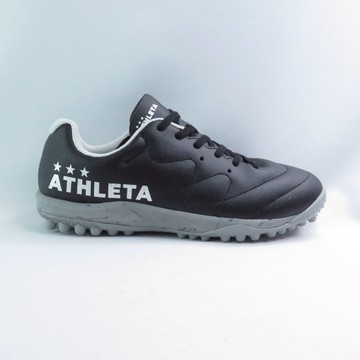 ATHLETA 12014JBLKMB Gene MT 中大童 足球鞋 碎釘鞋 合成皮 黑灰【iSport愛運動】
