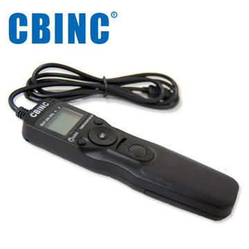 CBINC  液晶定時快門線 單張拍攝、連拍、B門、自拍 延時拍攝、曝光時間、間隔時間、拍攝張數 重複任務間隔時間