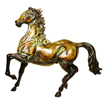 【馬到成功 走馬上任】 馬銅雕 擺飾 寬43x高39x深度(側寬)9cm,6kg 禮物  送禮