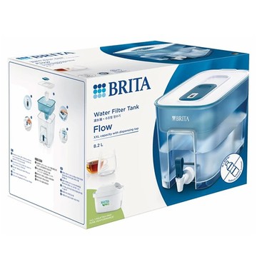 BRITA 濾水壺 8.2L  Blue  1個  Flow