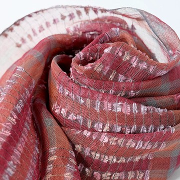 亞麻 手工編織麻披肩 [Hokaze 02]