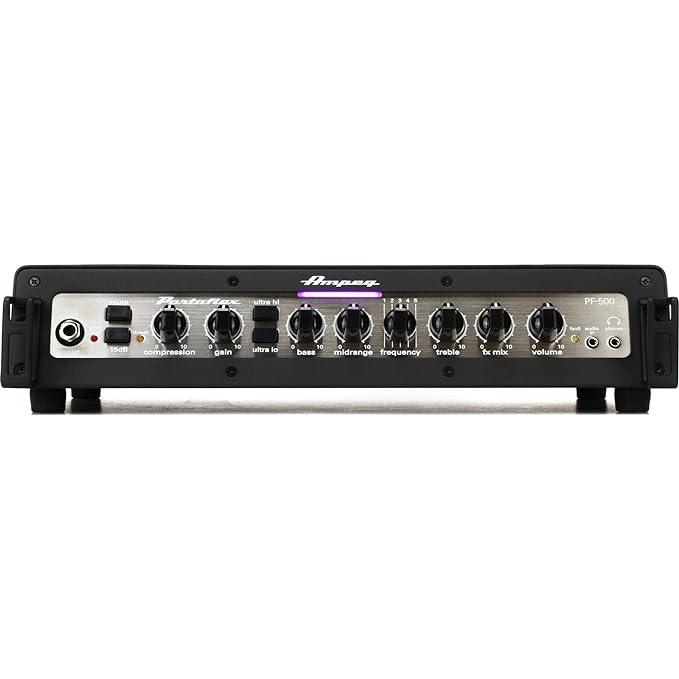 Ampeg Bass Amplifier Head, Black, PF-500 (PF-500)