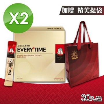 【正官庄】高麗蔘精EVERYTIME 2盒組(10mlx30入/盒)