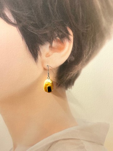 不是糖果屋，而是米餅屋造型耳環