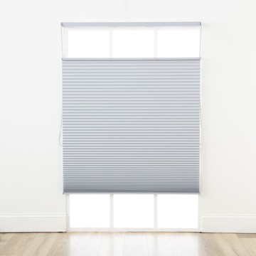 Sunline上下開型蜂巢簾 150X165 全遮光 灰