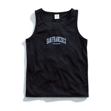 ONE DAY 台灣製 166A75 吸濕排汗背心 運動背心