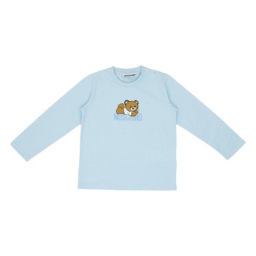 Moschino Kids 嬰幼兒寶寶藍上衣禮盒