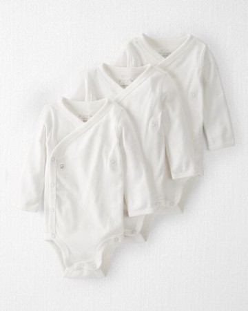 6-Pack Organic Cotton Rib Bodysuits