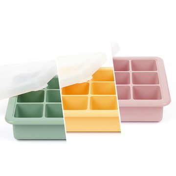 Haakaa 9格矽膠副食品分裝盒/製冰盒