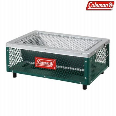 コールマン（Coleman） 卓上式 クールステージテーブルトップグリル (グリーン) 170-9368 バーベキュー スモーク バーベキューグリル キャンプ アウトドア