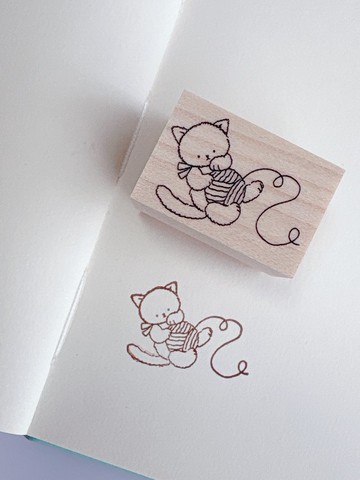 絨毛貓咪 針織 2030