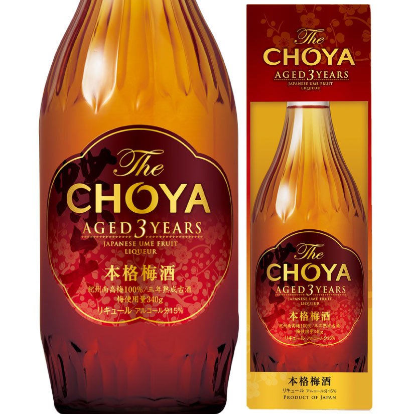 The CHOYA☆AGED ３ YEARS ザ チョーヤ 梅酒 三年熟成古酒 720ml 化粧箱入 蝶矢@ 通販 LINEポイント最大0.5%GET  | LINEショッピング