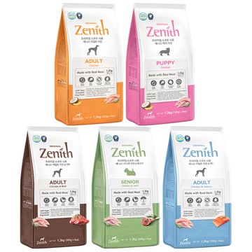 成犬/全齡犬飼料 【2入組】Zenith鮮力士-頂級犬軟飼料配方 1.2kg (300g x 4ea) (狗主食/狗乾糧/狗飼料)