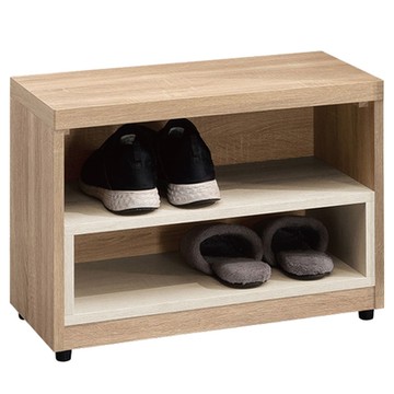 【文創集】伊瑟隆 時尚2尺座鞋櫃-60x30x43.5cm免組