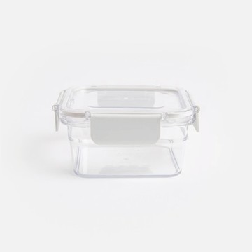 密封防漏可微波Tritan保鮮盒540mL 方形