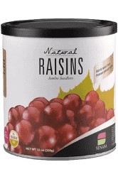 超大無籽葡萄乾(350G)/罐【清淨生活】★淡淡香檳味★大粒滿足