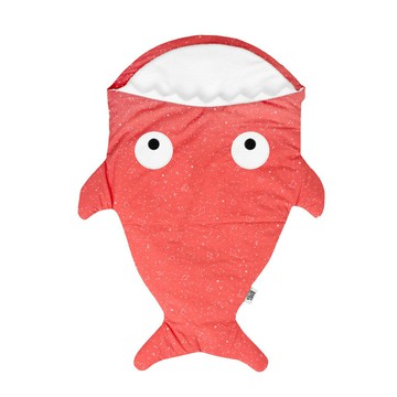 西班牙BabyBites鯊魚咬一口嬰幼兒睡袋－星空紅珊瑚