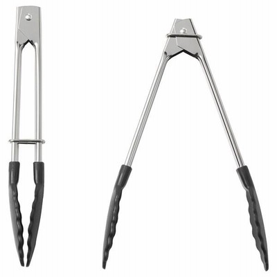 【IKEA/イケア/通販】TILLAMPAD ティッラムパド トング, ステンレススチール[A](70452116)