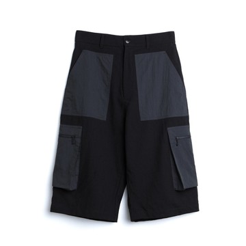 Patchwork Cargo Shorts