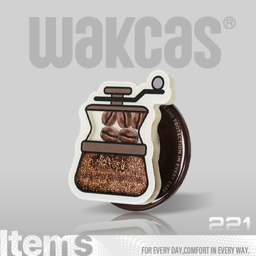 【Wakcas】煎焙咖啡流沙磁吸手機支架 Magsafe 磁吸支架 手機支架 流沙支架 磁吸手機支架