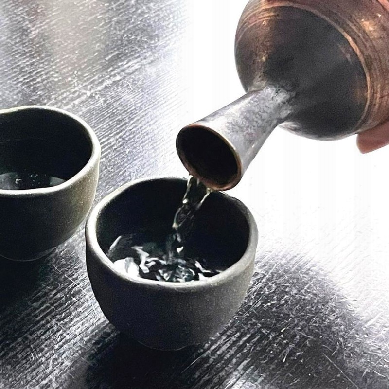 正直徳利 一合 丸 金 徳利 とっくり 一合 1合 日本酒 焼酎 お酒