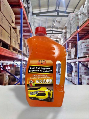 【4%點數】『油工廠』黑珍珠 珍珠果香炫光洗車蠟 2000ML 汽車蠟 水蠟 雙效合一【樂天APP下單限定】
