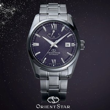 ORIENT STAR 東方之星 CLASSIC系列 動力儲存 機械錶 鋼帶款 手錶 藍寶石-38.5mm RE-AU0112V