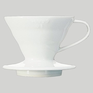 HARIO｜V60白色磁石濾杯1~2杯、2~4杯｜手沖濾杯 錐形濾杯【暖窩咖啡】