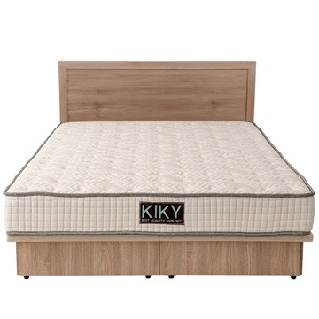 【KIKY】凱莉薄片二件組 雙人5尺(床頭片+六分抽屜床底)