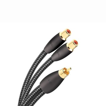 Audioquest 美國 FLX-X RCA Splitter (RCA 1公 to 2xRCA母) 1分2 高品質連接線