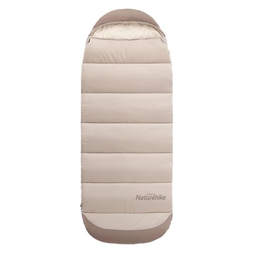 Naturehike 挪客 B300 春暉可機洗加寬帶帽露營睡袋 MSD11  1個  米色