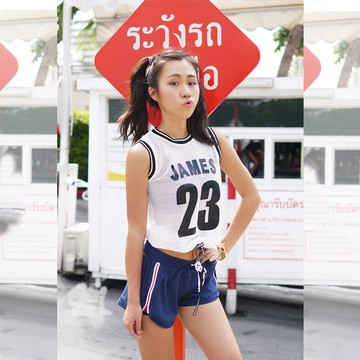 Biki比基尼妮泳衣，戴妃側拉鍊雙層游泳褲速乾泳褲(單泳褲)