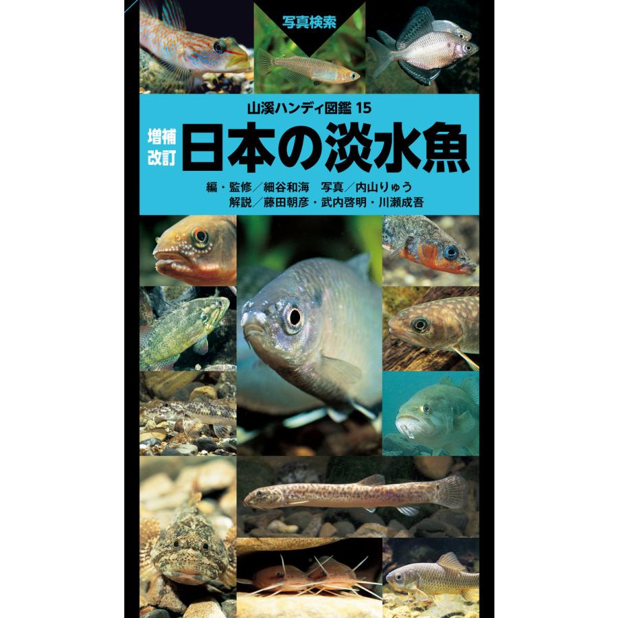 山溪ハンディ図鑑 増補改訂 日本の淡水魚 電子書籍版   著:細谷和海 著:内山りゅう 著:藤田朝彦 著:武内啓明 著:川瀬成吾