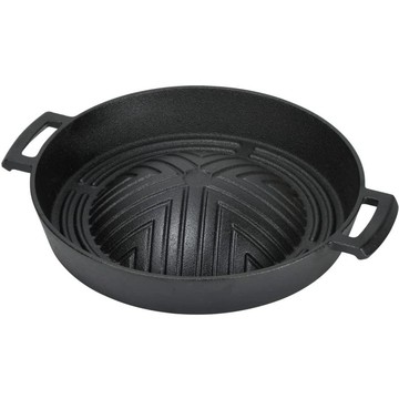 珍珠金屬成吉思汗鑄鐵烤盤 僅限瓦斯爐使用 深型 hb-6113  27cm  1個