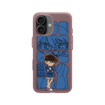 iPhone 17 Clear (相機按鈕) 晶醺玫 - Detective Conan - 藍色鑰匙孔