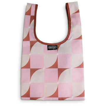 ﹝三代﹞murmur 草莓拿鐵 便當袋 摺疊購物袋 購物袋 手提袋 飲料袋 隨身購物袋 小購物袋 摺疊袋