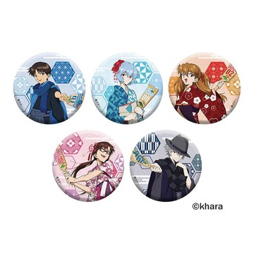 EVANGELION STORE 新世紀福音戰士 盛裝羽球 徽章套裝