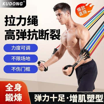 🔥臺灣爆火🔥【強力拉力繩豪華套組】拉力繩 彈力繩 拉力帶 阻力帶 健身 訓練 彈力帶 瑜珈繩 健身彈力繩運動帶 1LNQ