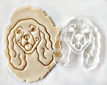 可卡犬餅乾模具