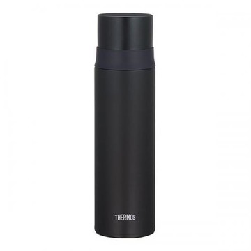 THERMOS stainless slim bottle 0.5L matte black (MTBK) FFM-501