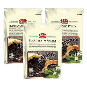 馬玉山 黑芝麻粉 300g  無添加蔗糖  全素食  3包