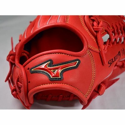 【値下げ】ミズノ セレクト9 軟式グローブ　右利き用　軟式ボール2球付き 値下げ】ミズノ セレクト9 軟式グローブ 右利き用 軟式ボール2球
