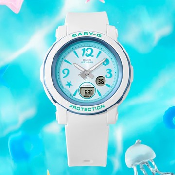 CASIO 卡西歐 BABY-G 愛海洋小海龜雙顯女錶 新年開運 送禮推薦 BGA-290US-2A