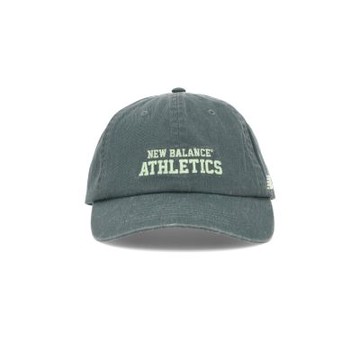 New Balance 6 Panel Graphic Cap 綠色 老帽 帽子 棒球帽 LAH51014DKJ
